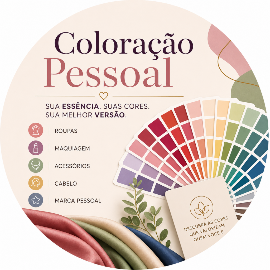 Coloração Pessoal: Como Construir Autoridade, Confiança e uma Imagem Estratégica